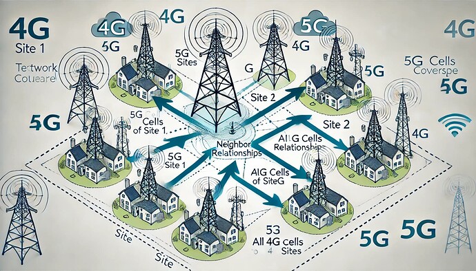 Neighbor Relationship Configuration in NSA: X2 Link for 4G-Only and 4G/5G Sites?