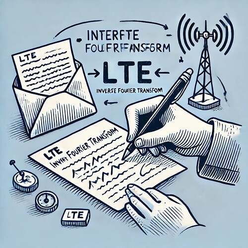 LTE Inverse Fourier Transform