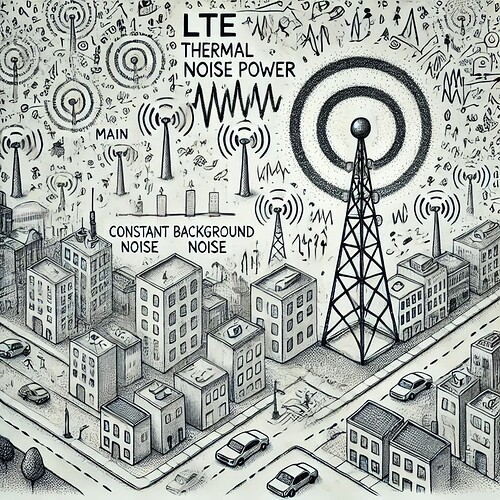 LTE Thermal Noise Power