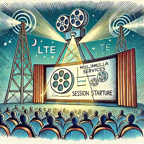 LTE MBS Session Start Procedure