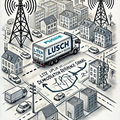 LTE Uplink PUSCH Demodulation Reference Signal