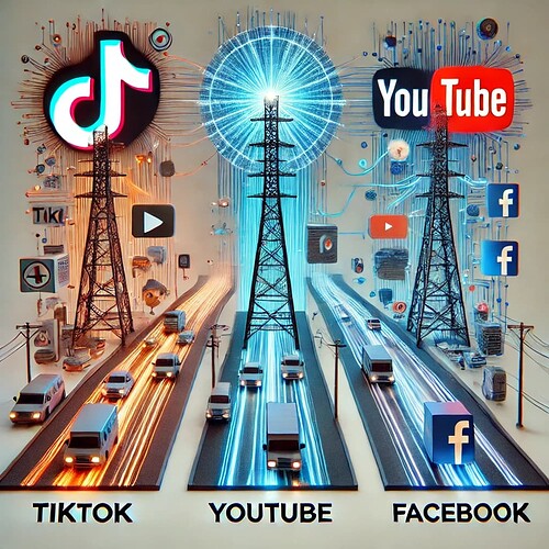 TikTok, YouTube, and Facebook Traffic characteristics in 4G