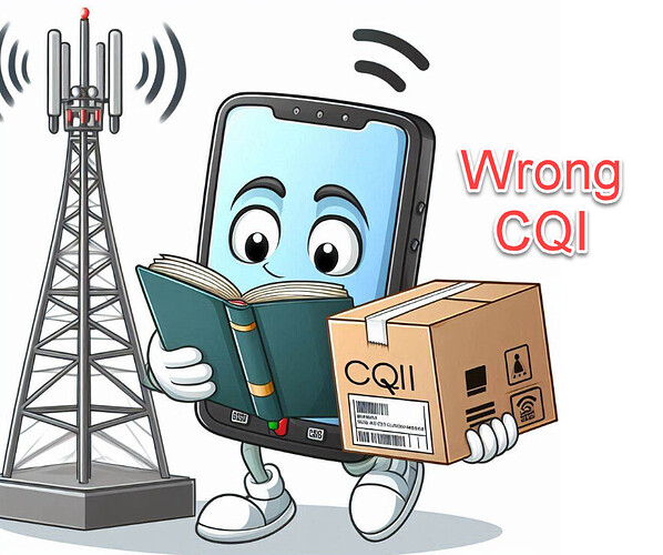 What happens if UE report wrong CQI?