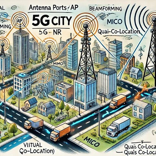 5G NR AP & QCL (Antenna Ports and Quasi Co-location)