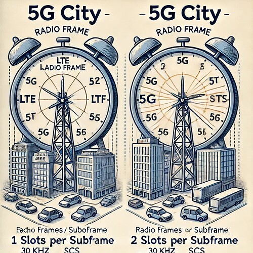 Radio Frames and Slots in 5G NR