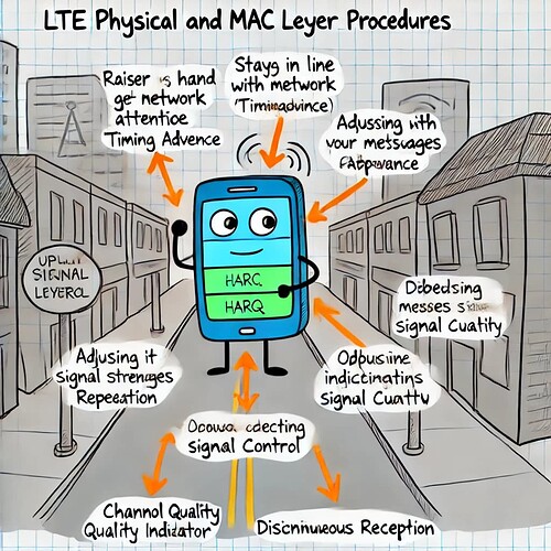 LTE Physical and MAC Layer Procedures