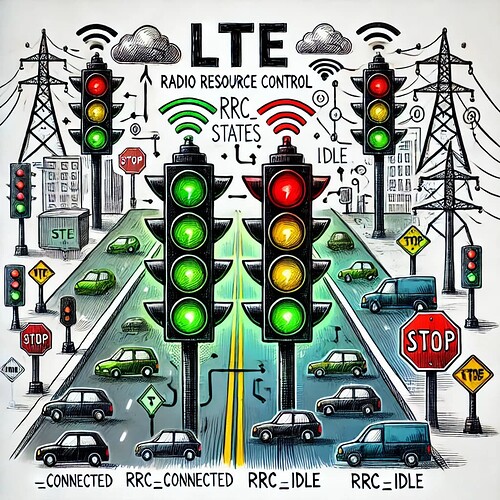 LTE Radio Resource Control States