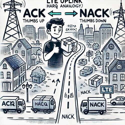 LTE Uplink HARQ ACK/NACK