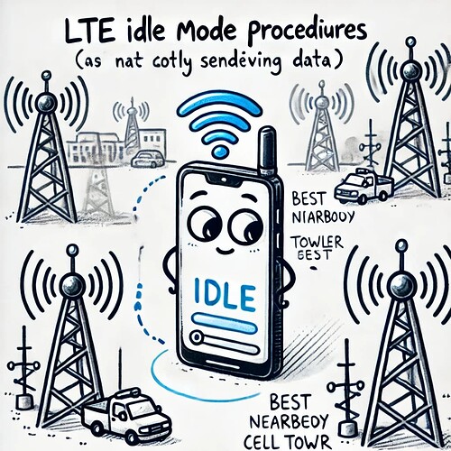 LTE Idle Mode Procedures