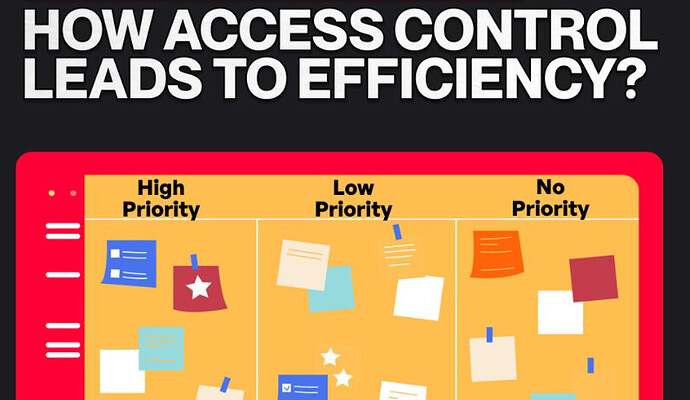 5G Access Control - How Access Control leads to Efficiency