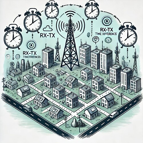 LTE Network RX-TX Time Difference