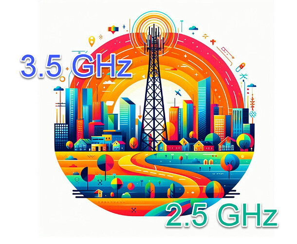 Which is better for 5G: 2.5GHz or 3.5GHz, and why