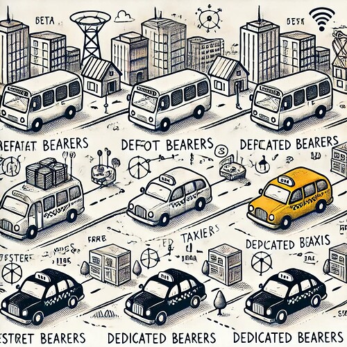 LTE Bearer Types