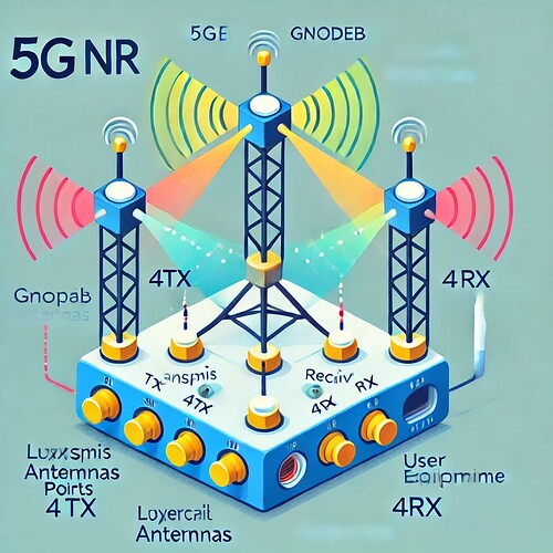 NR Bands and UE/gNB Antenna Configuration