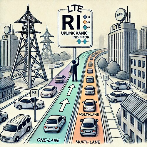 LTE Uplink Rank Indicator (RI)