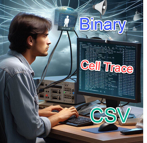 Decode the Ericsson Cell Trace binary file (generated with ENM)