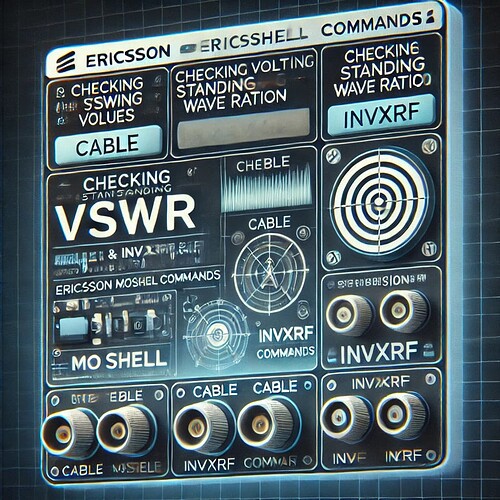 Quick moshell command to check VSWR values