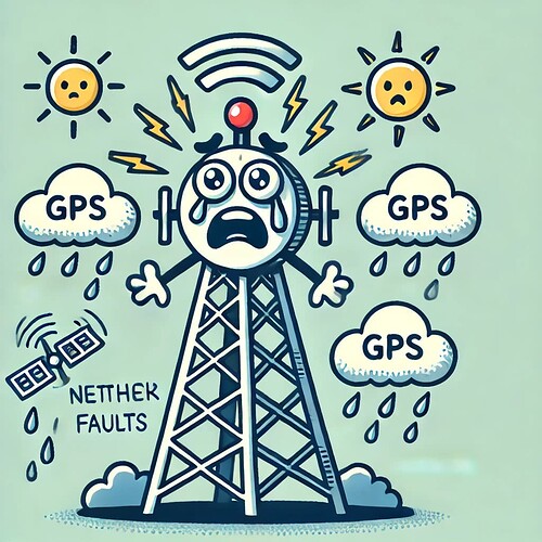 GPS: Impact of weather and temperature on network sites