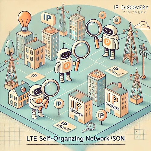 LTE SON TNL Address Discovery