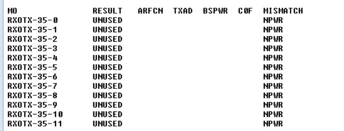 How can I resolve the issue of TX being unused due to an NPWR mismatch